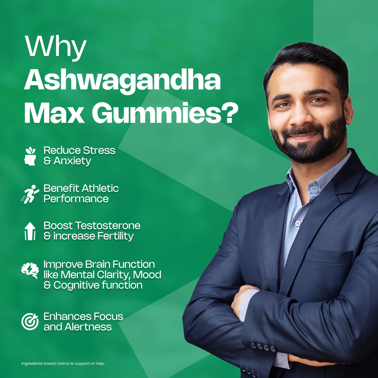 Nutriburst Ashwagandha Max Gummies for Stress Management