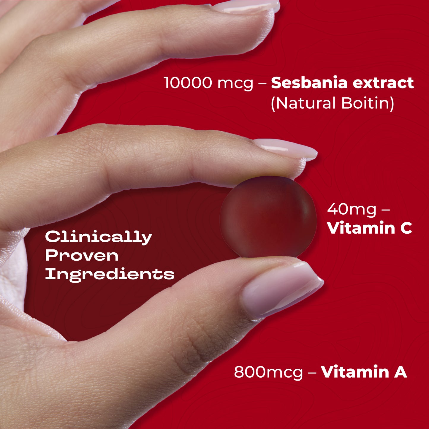 Nutriburst Biotin Gummies for Healthy Hair, Skin & Nails Growth - Coin Rush