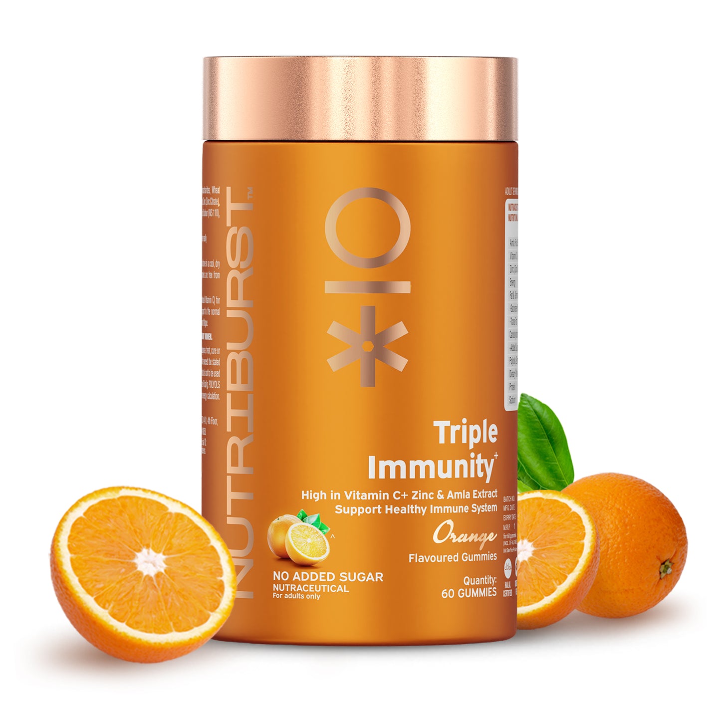 Nutriburst The Vitality Booster - Turmeric Ultra and Triple Immunity Gummies ComboThe Vitality Booster