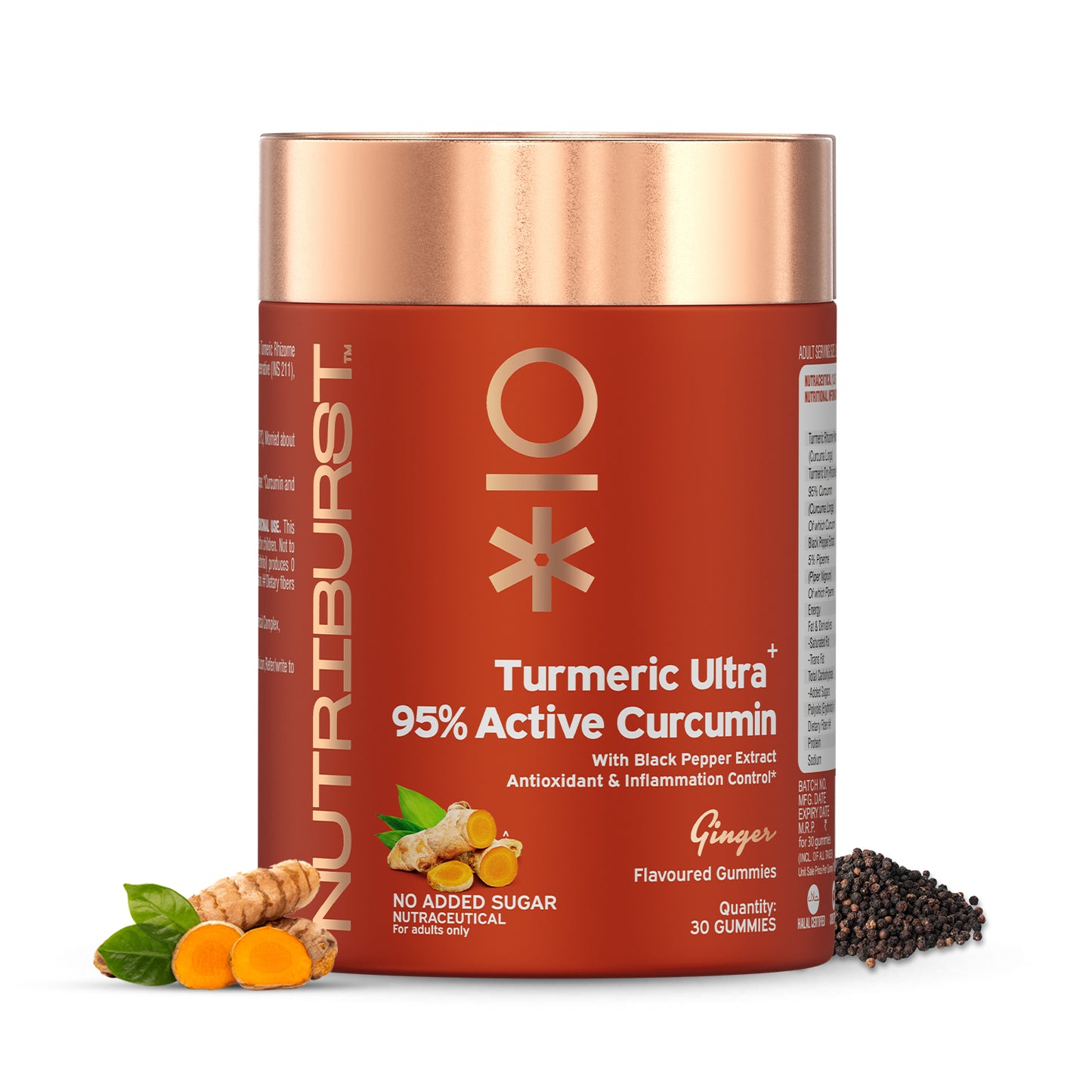 Turmeric Ultra Gummies for Anti-Inflammation, Joint Health by Nutriburst India