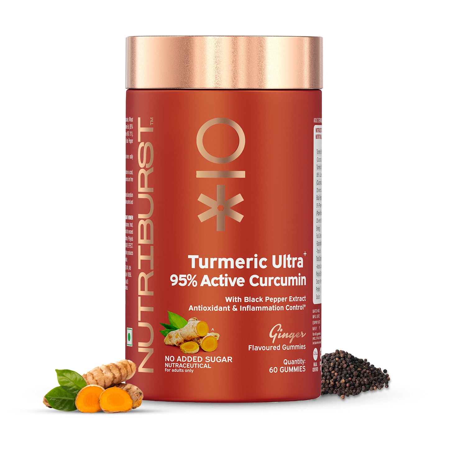 Turmeric Ultra Gummies for Anti-Inflammation, Joint Health by Nutriburst India