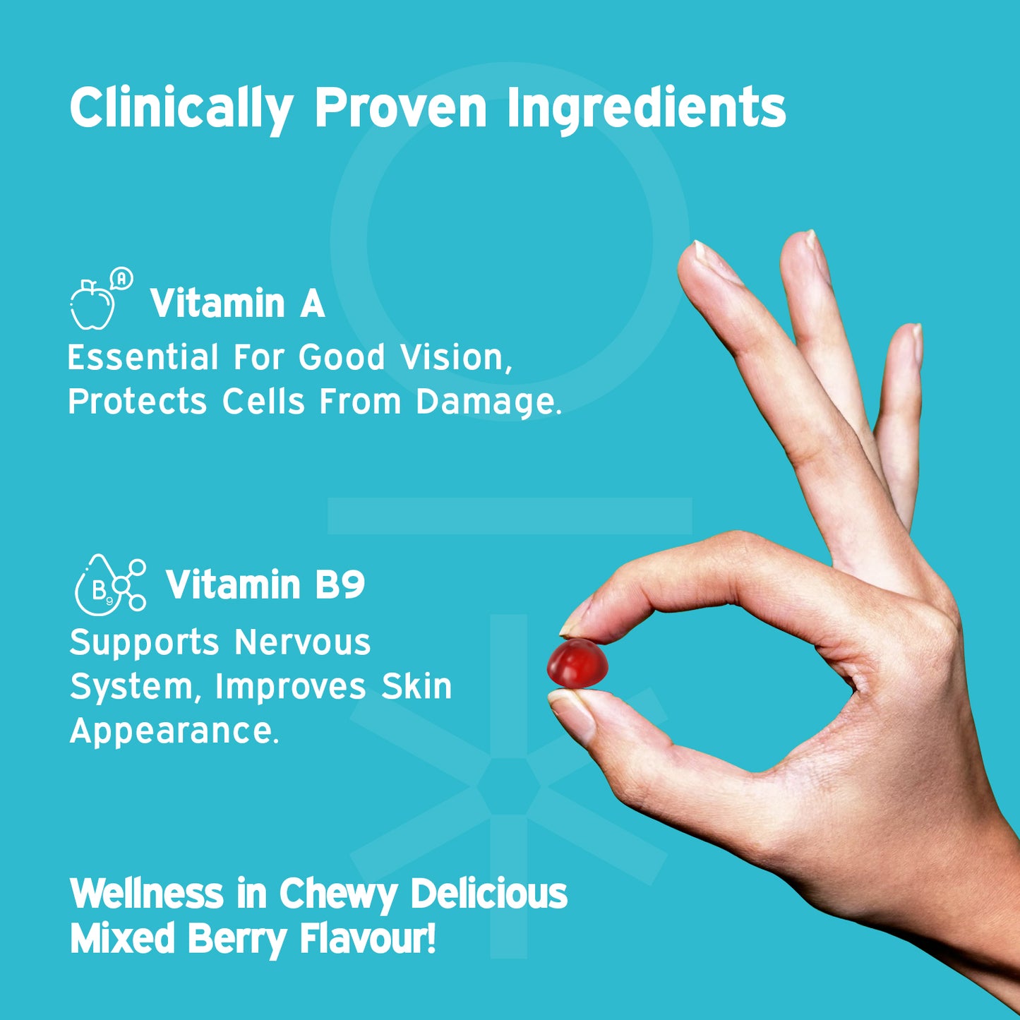 Nutriburst The Healthy Booster - Health & Vitality Multivitamin and Turmeric Ultra Gummies Combo