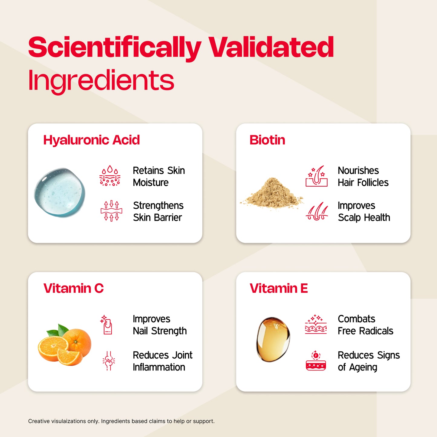 Nutriburst Pure Japanese Marine Collagen Peptides Supplement for Skin, Hair, Nails & Joints with Shaker | Clinically Proven Ingredient | High Absorption 8 gms Collagen, 100 gms