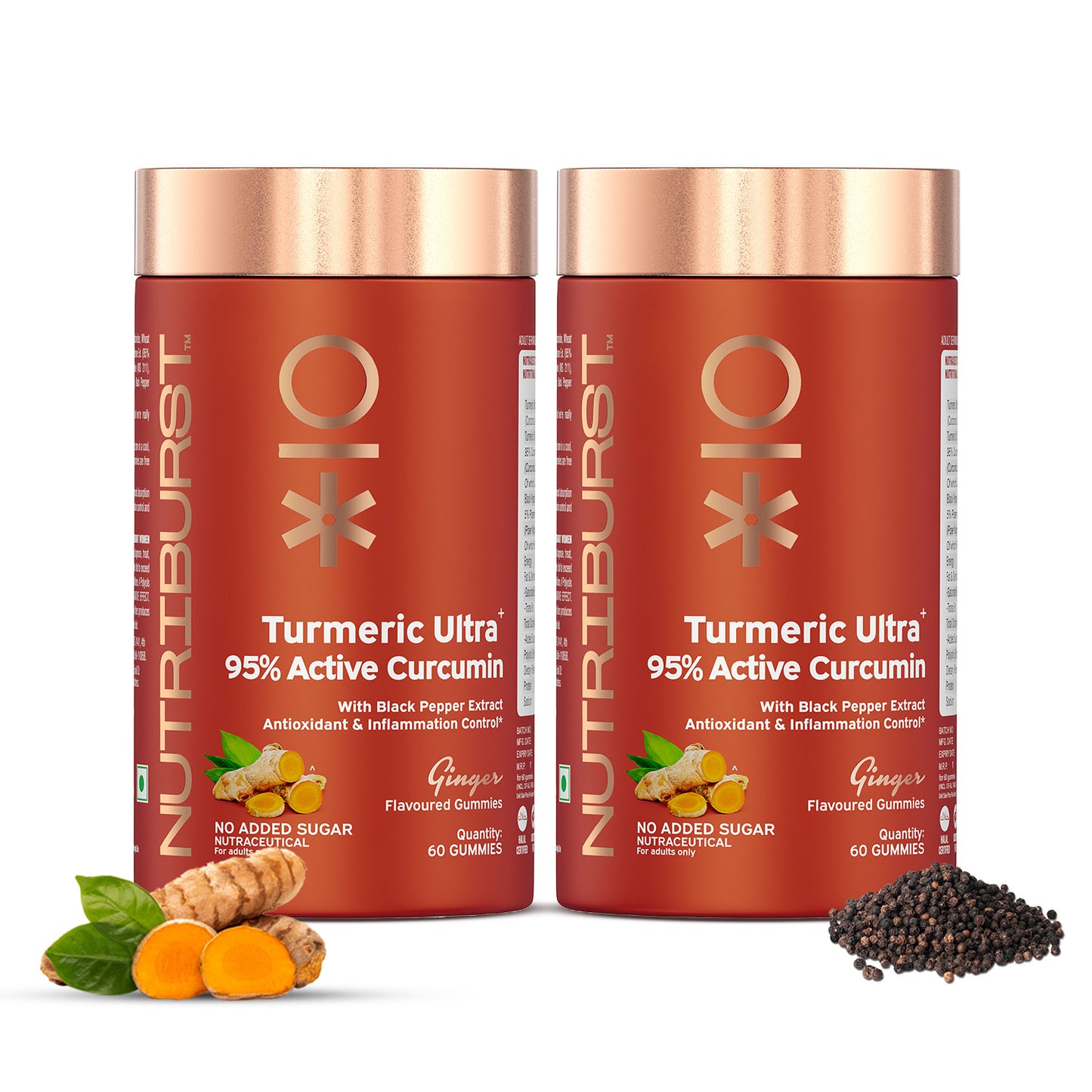 Turmeric Ultra Gummies for Anti-Inflammation, Joint Health by Nutriburst India