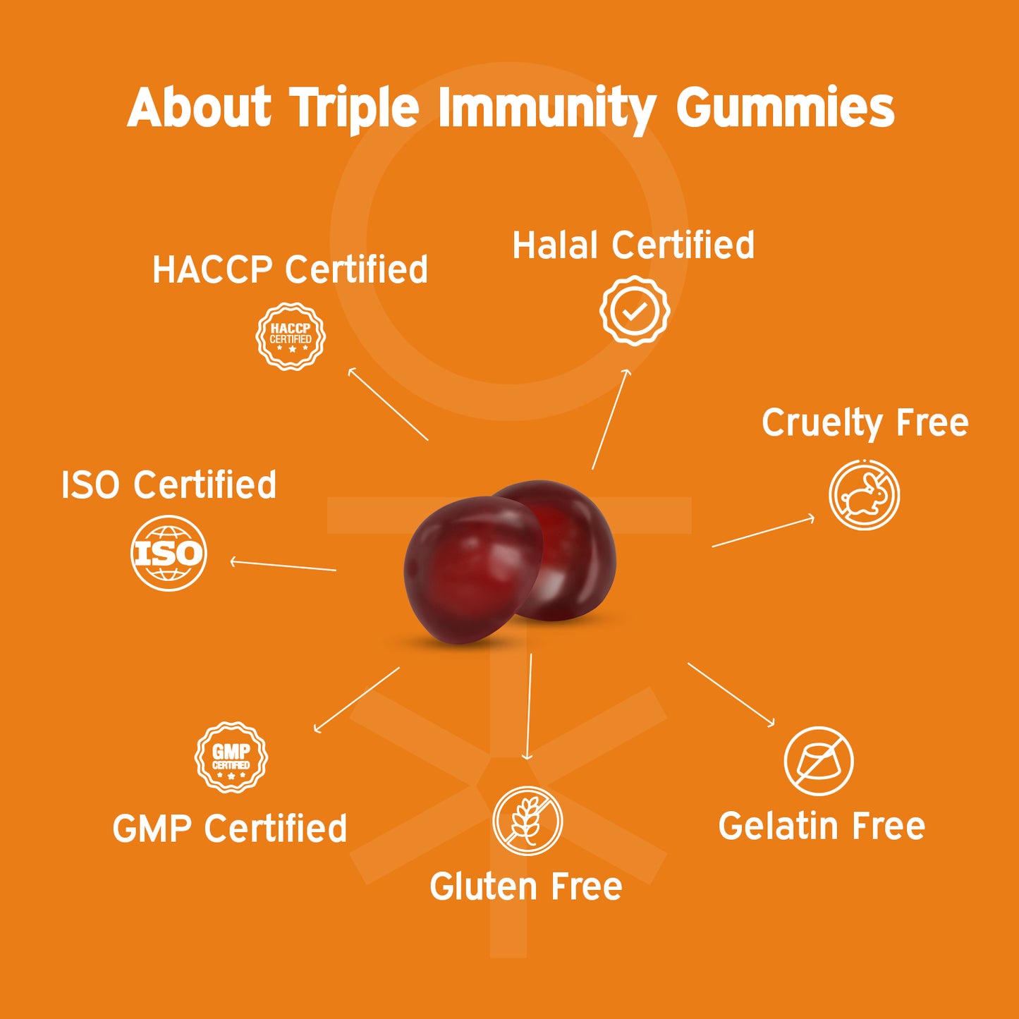 Nutriburst The Wellness Booster - Health & Vitality Multivitamins and Triple ImmunityGummies Combo