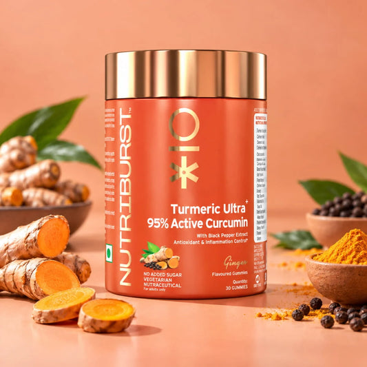 Nutriburst Turmeric Ultra Gummies for Anti-Inflammation, Joint Health