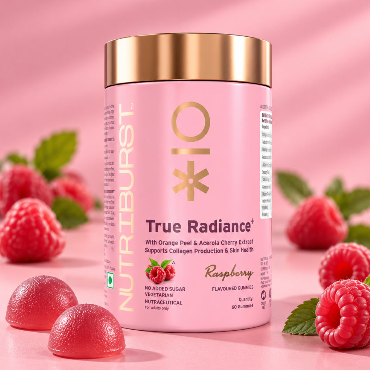 Nutriburst True Radiance Collagen Gummies for Healthy Skin