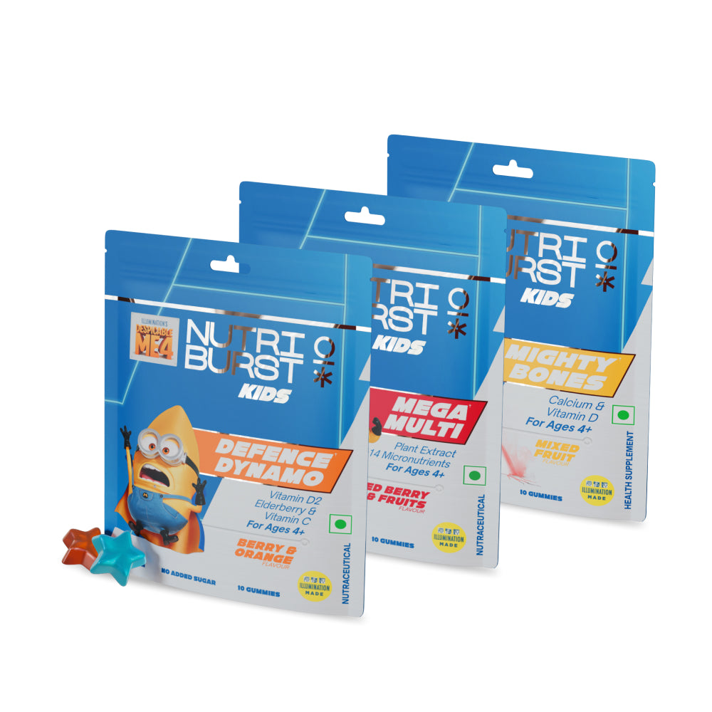 Nutriburst Kids Minions 10 N gummies - Coin Rush