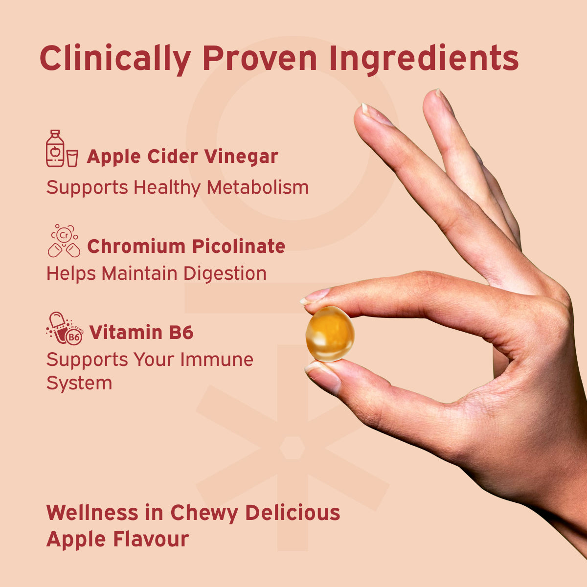 Apple Cider Optima Gummies for Weight Management by Nutriburst India