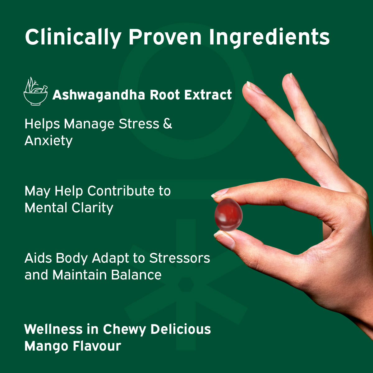 Ashwagandha Max Gummies for Stress Management by Nutriburst India