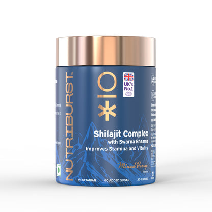 Nutriburst Shilajit Gummies: Unleash Your Inner Strength and Vitality Naturally - Online Sale
