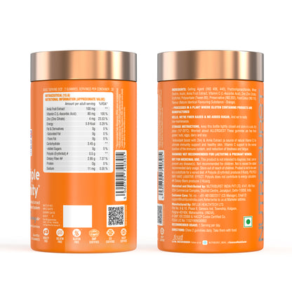 Nutriburst Triple Immunity Gummies with Vitamin C, Zinc & Amla