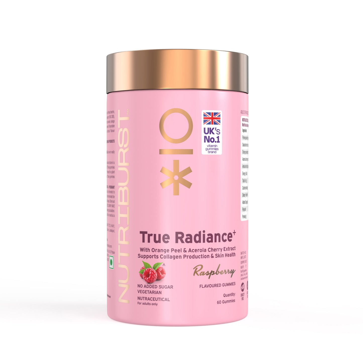 Nutriburst True Radiance Collagen Gummies for Healthy Skin