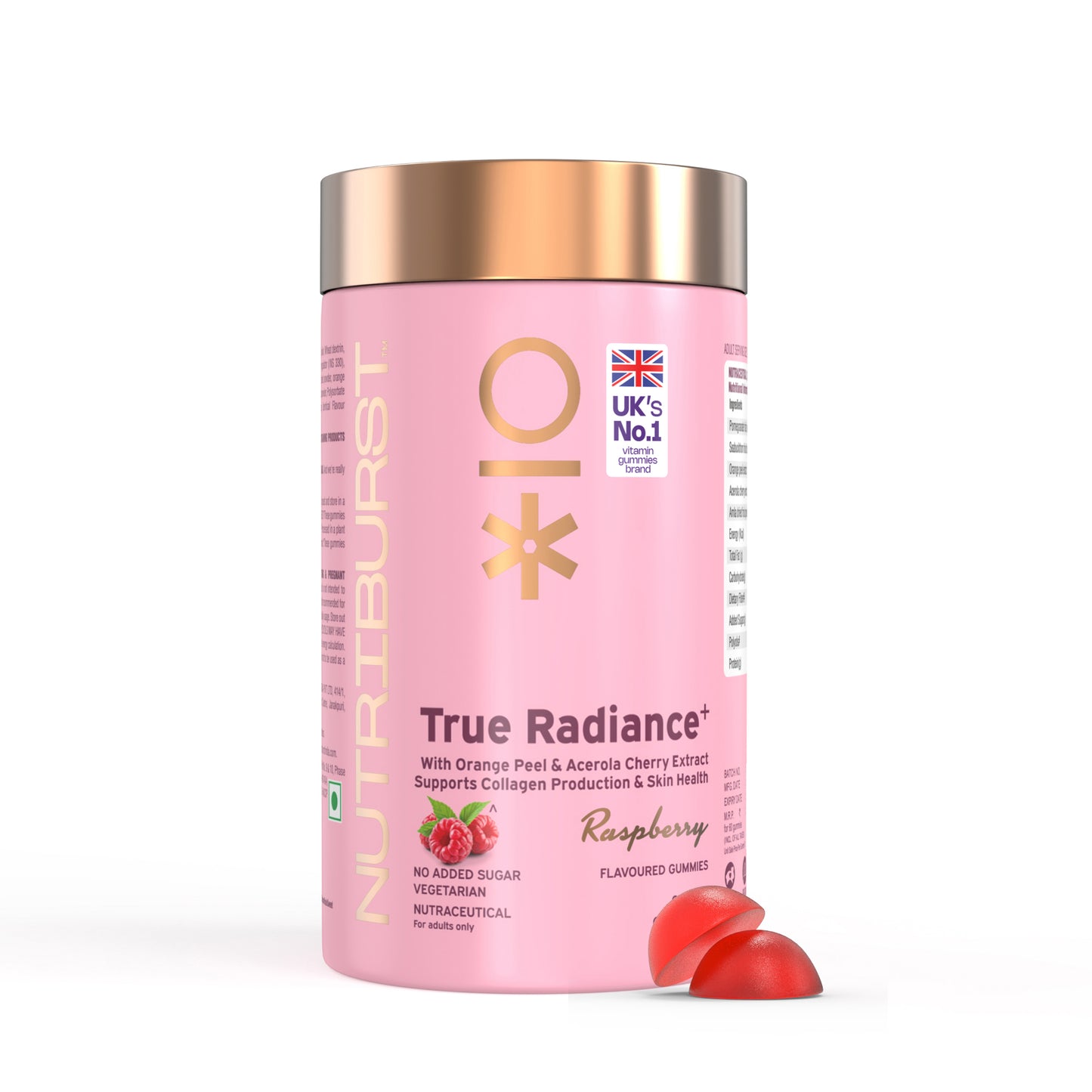 Nutriburst True Radiance Collagen Gummies for Healthy Skin