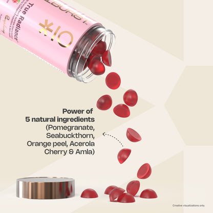 Nutriburst True Radiance Collagen Gummies for Healthy Skin