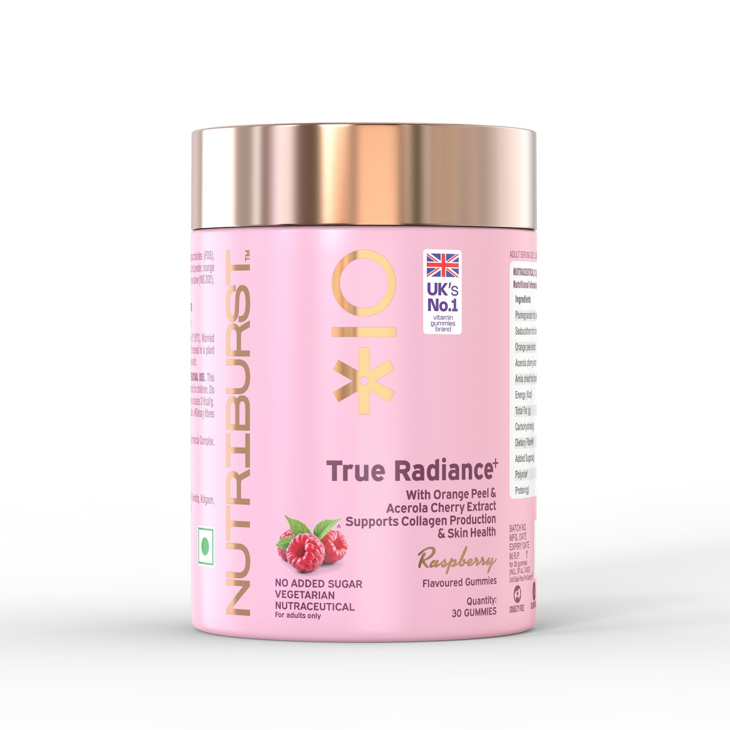 Nutriburst True Radiance Collagen Gummies for Healthy Skin