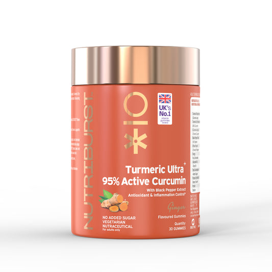 Nutriburst Turmeric Ultra Gummies for Anti-Inflammation, Joint Health